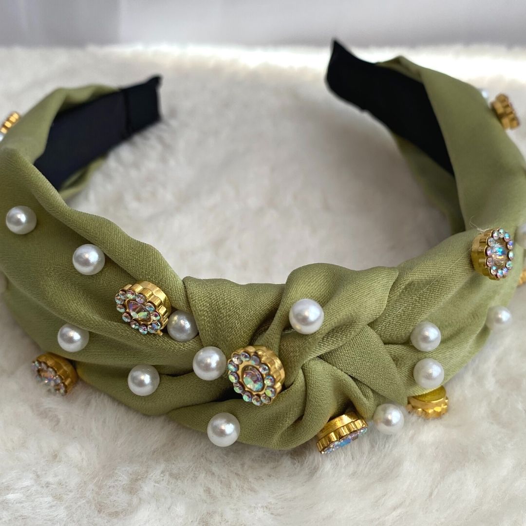 Embellished Headband -Multiple Colors Available - Hair With A Cause   Oncology Boutique