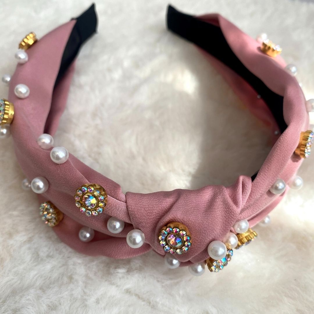 Embellished Headband -Multiple Colors Available - Hair With A Cause   Oncology Boutique