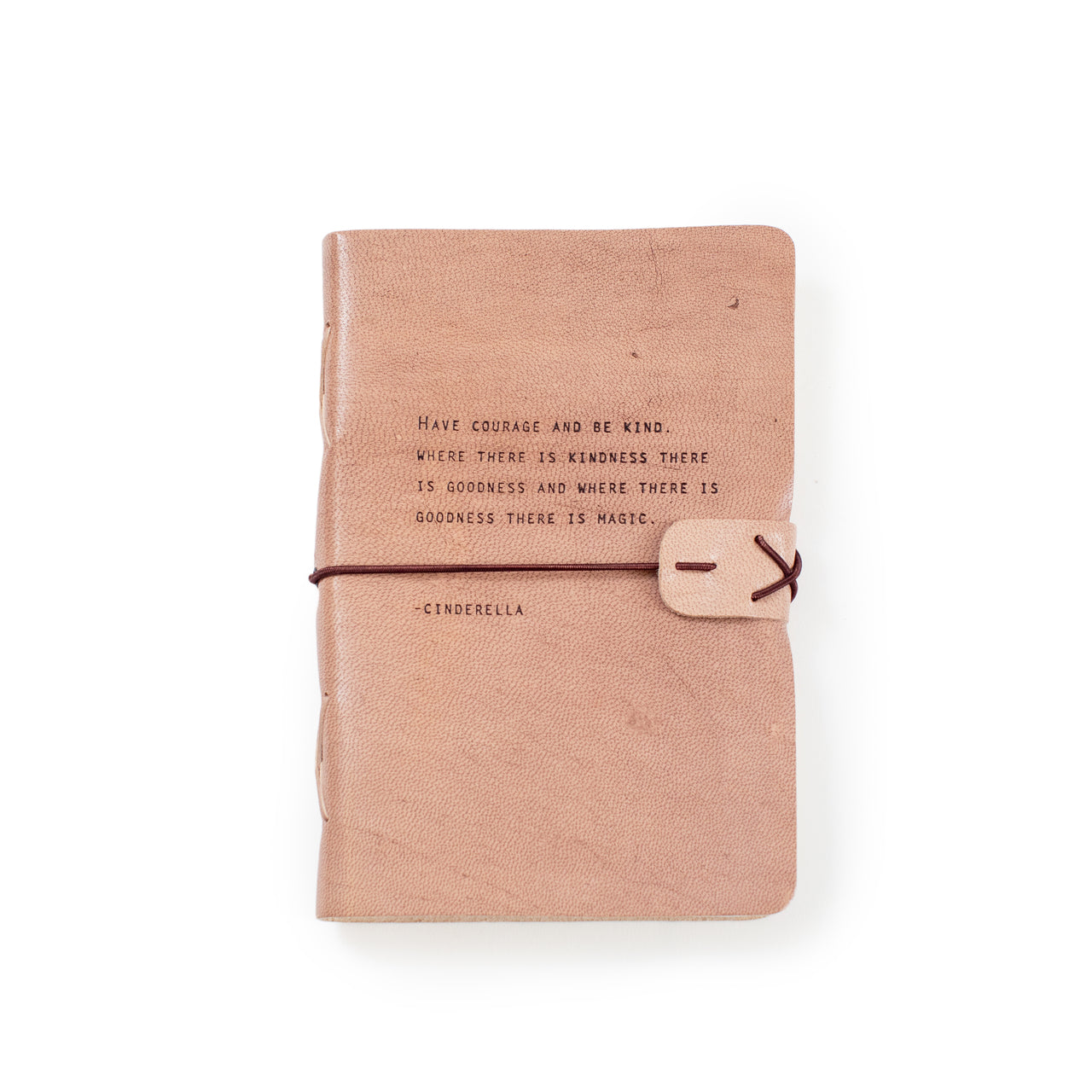 Cinderella Leather Journal - Hair With A Cause Oncology Boutique
