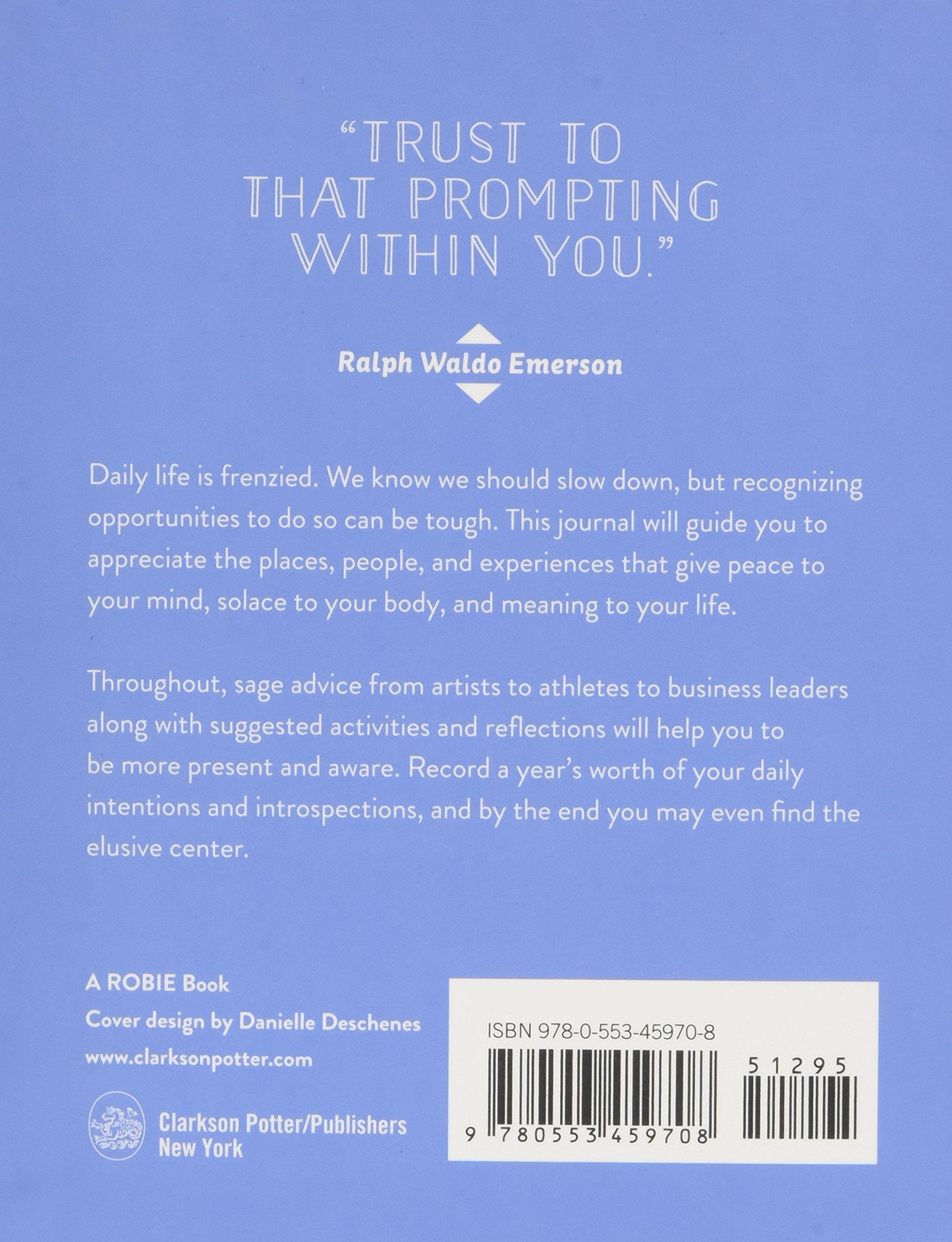 Do One Thing Every Day That Centers You: A Mindfulness Journal - Hair With A Cause Oncology Boutique