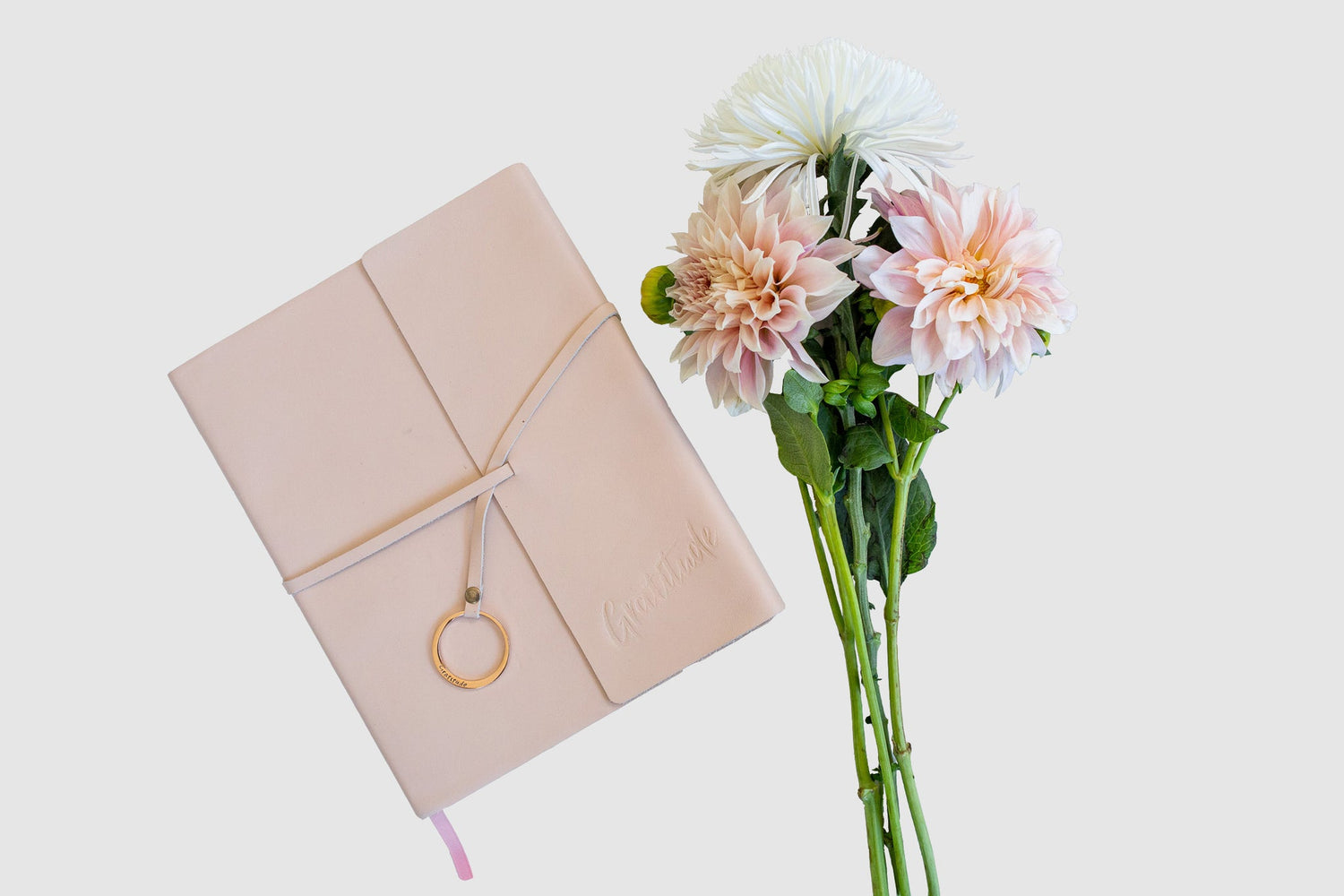 Gratitude Leather Journal - Hair With A Cause   Oncology Boutique
