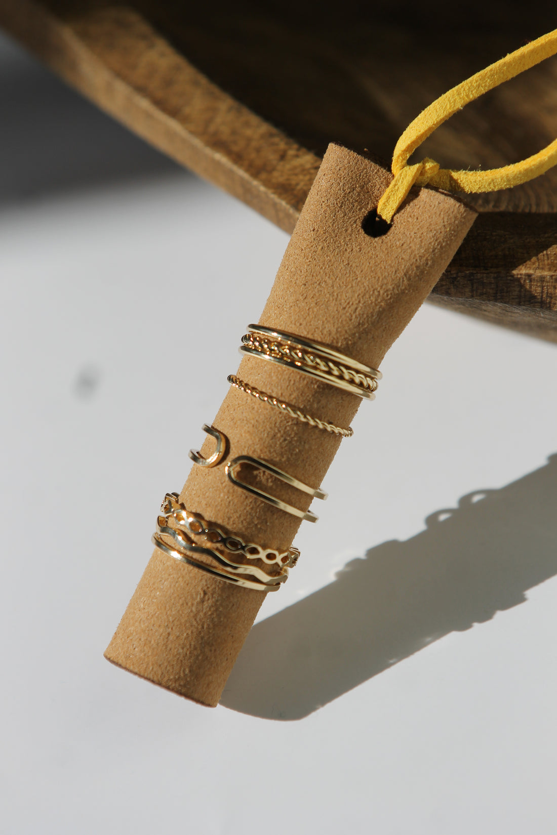 Set of 6 Dainty Rings