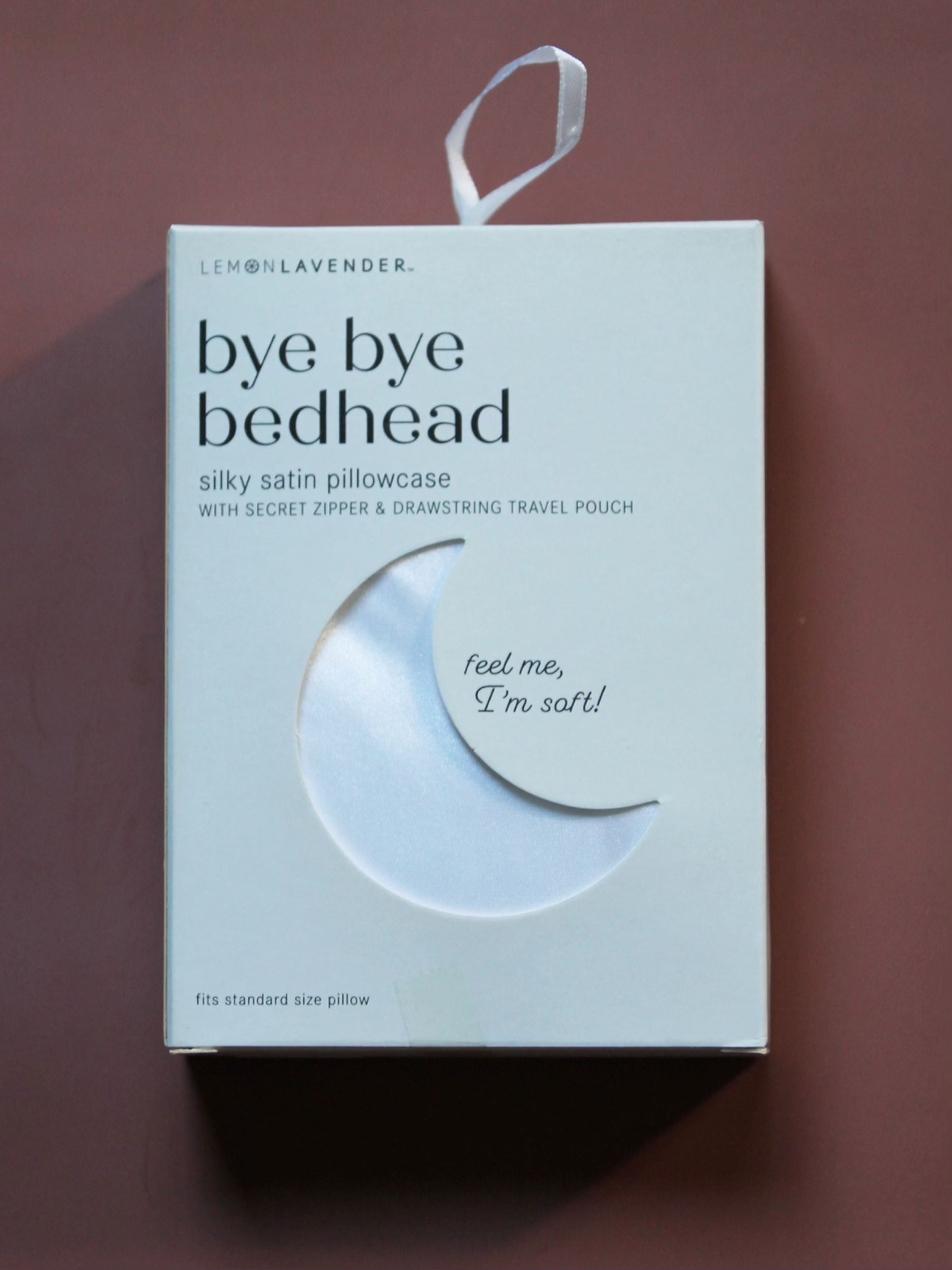 Bye Bye Bedhead Satin Pillowcase