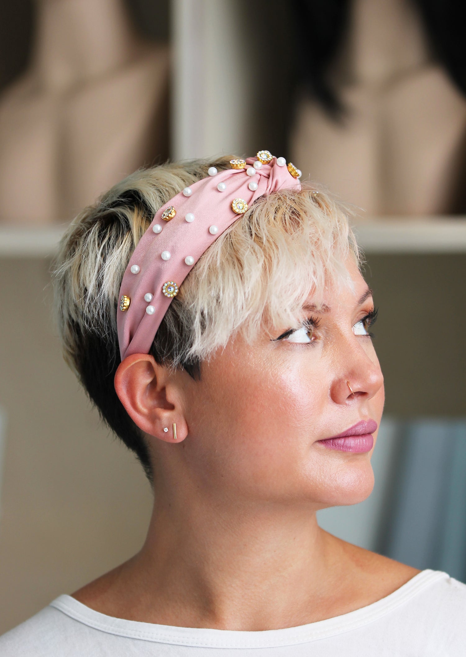 Diadema adornada, varios colores disponibles.