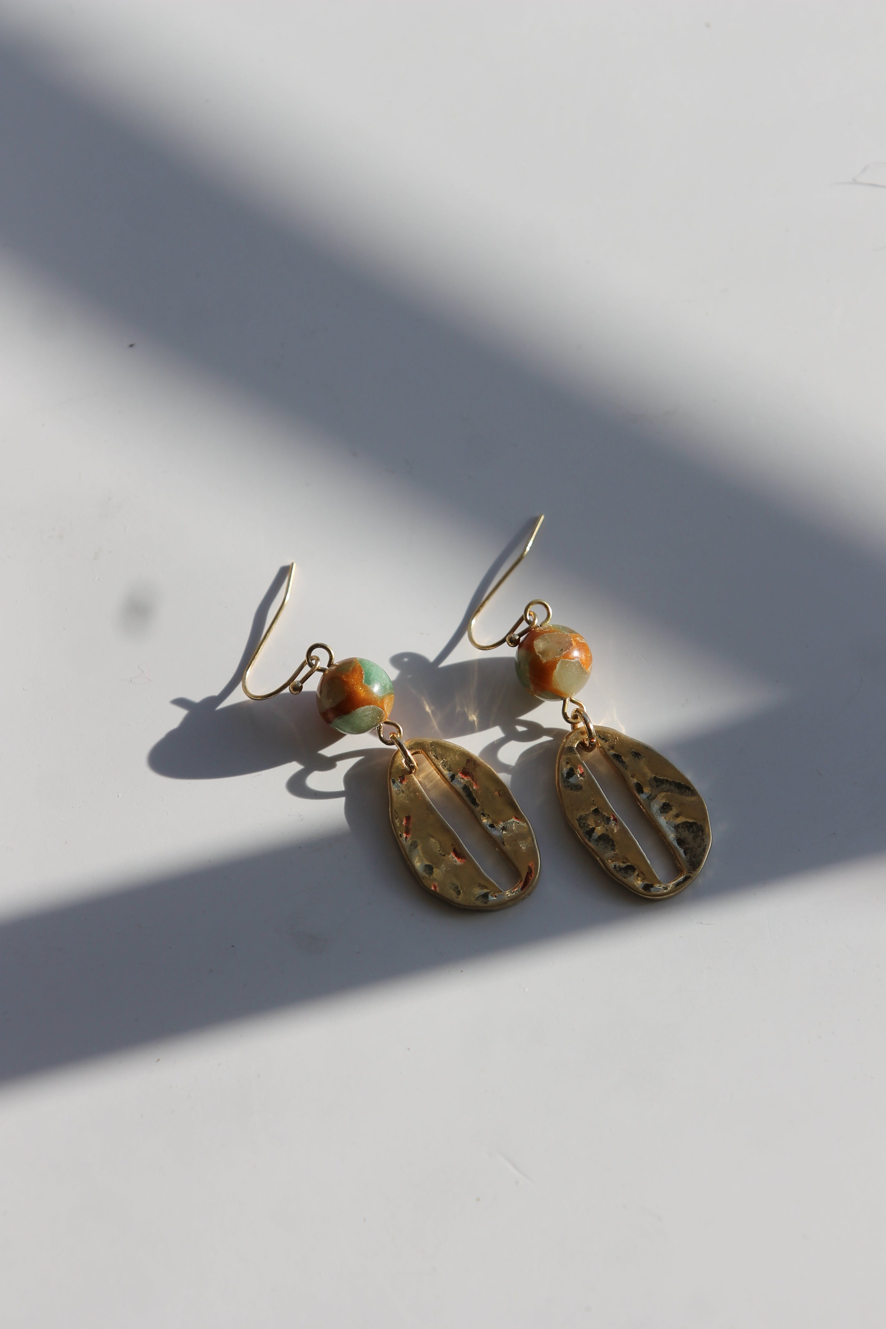 Seashell Gold Earrings