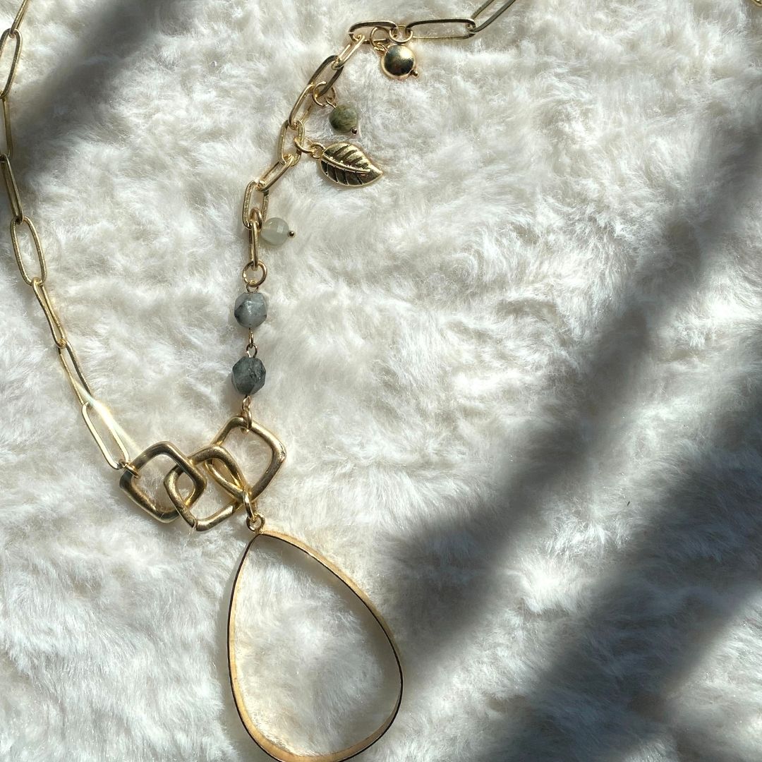 Long Gold Chain Necklace