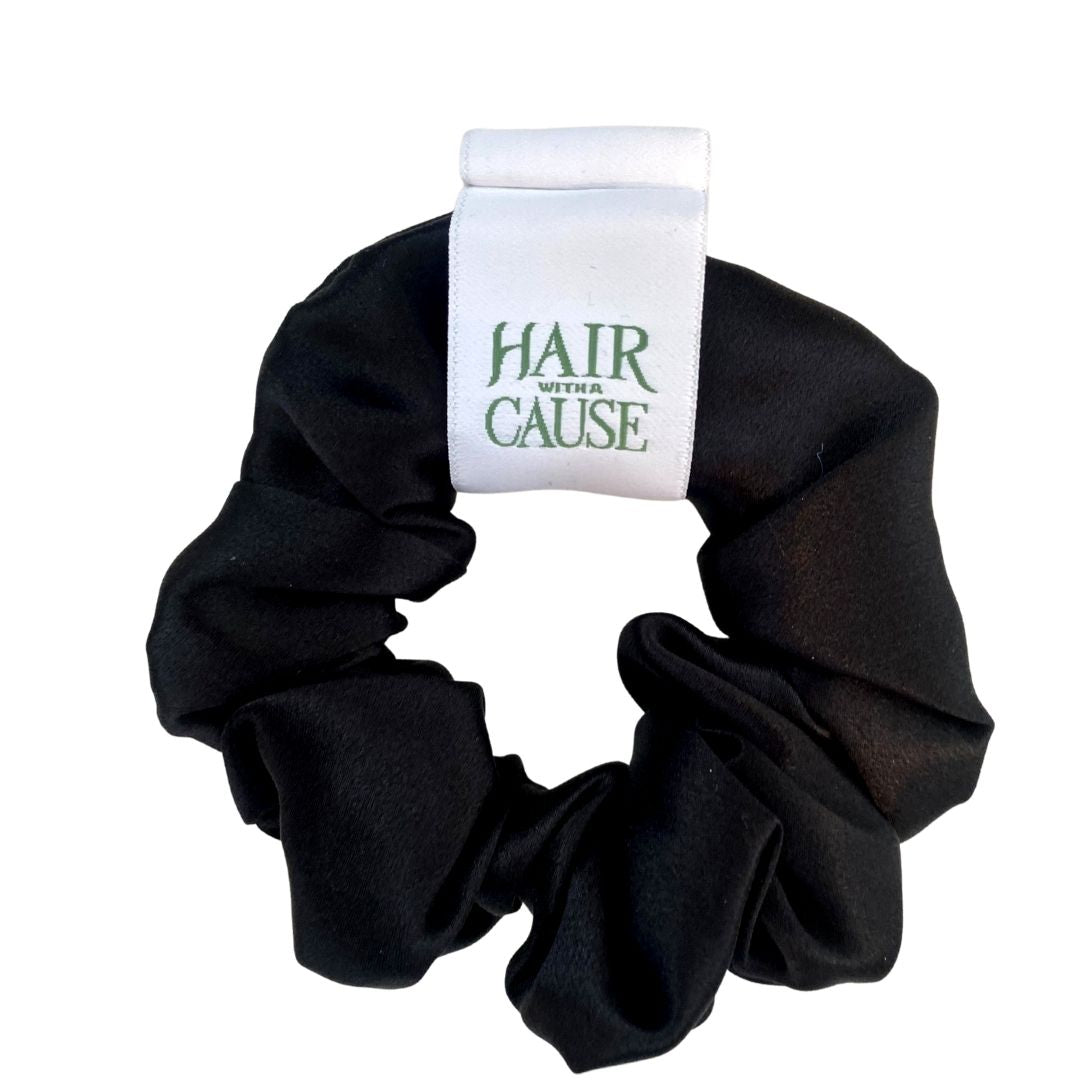 HWAC Satin Scrunchie - Hair With A Cause   Oncology Boutique