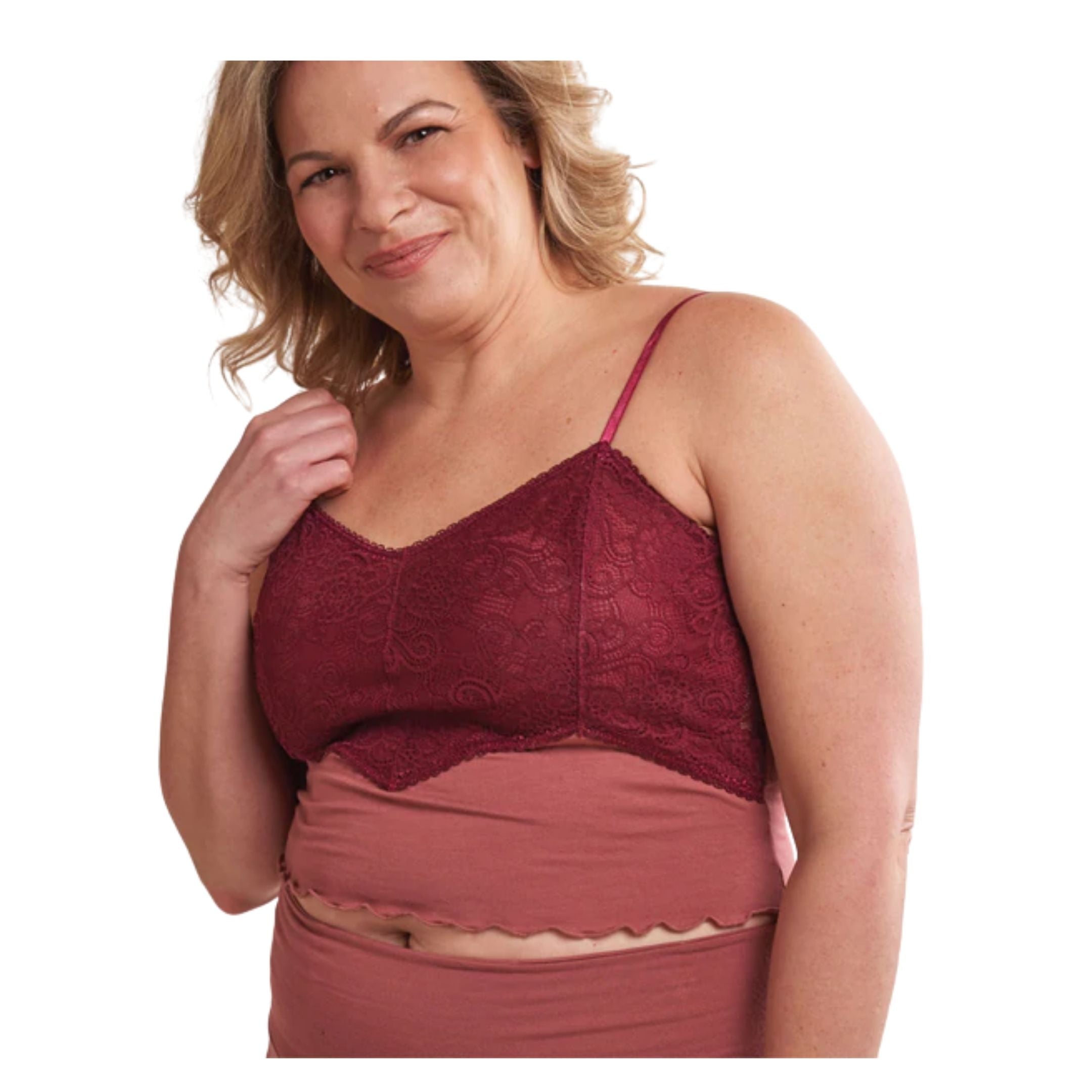 SARAH CROP CAMI TOP - Hair With A Cause   Oncology Boutique