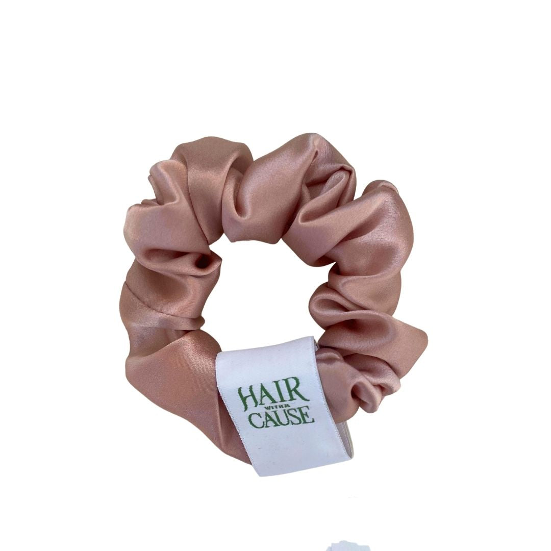 HWAC Satin Scrunchie - Hair With A Cause   Oncology Boutique