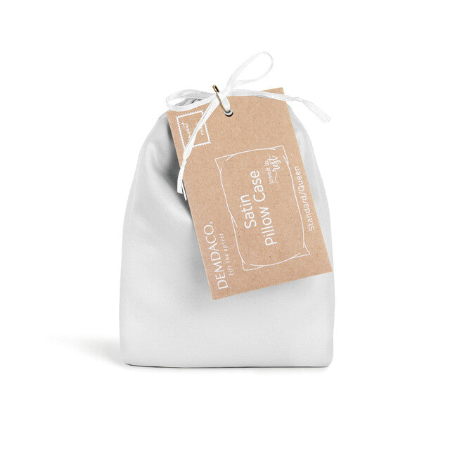 Satin Pillow Case - Wake Up Brave - Hair With A Cause   Oncology Boutique