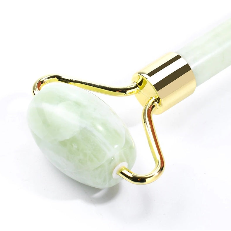 Jade & Gua Sha Roller Set