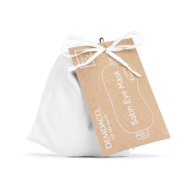 Satin Eye Mask Gray - Hair With A Cause   Oncology Boutique
