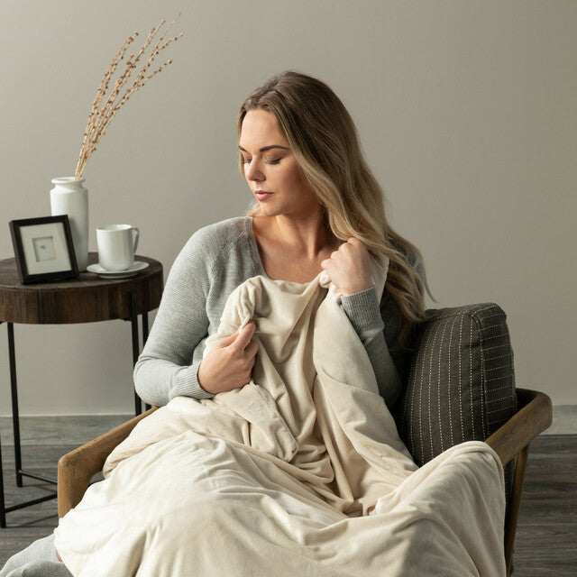 Weighted Throw Blanket - Hair With A Cause Oncology Boutique