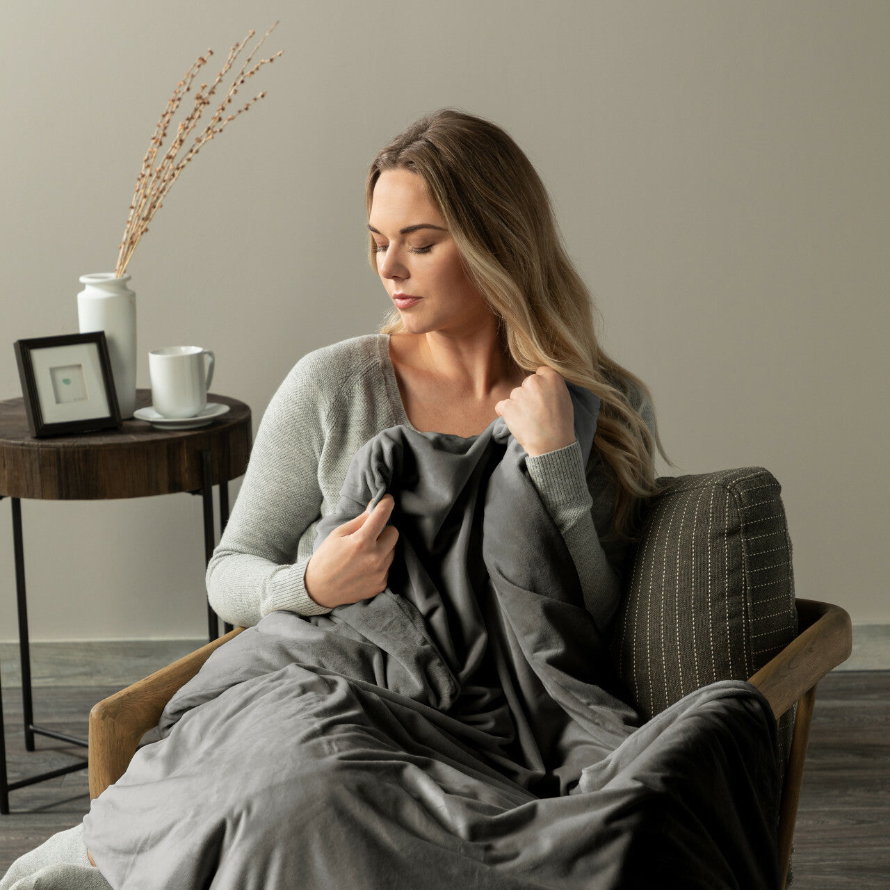 Weighted Throw Blanket - Hair With A Cause Oncology Boutique