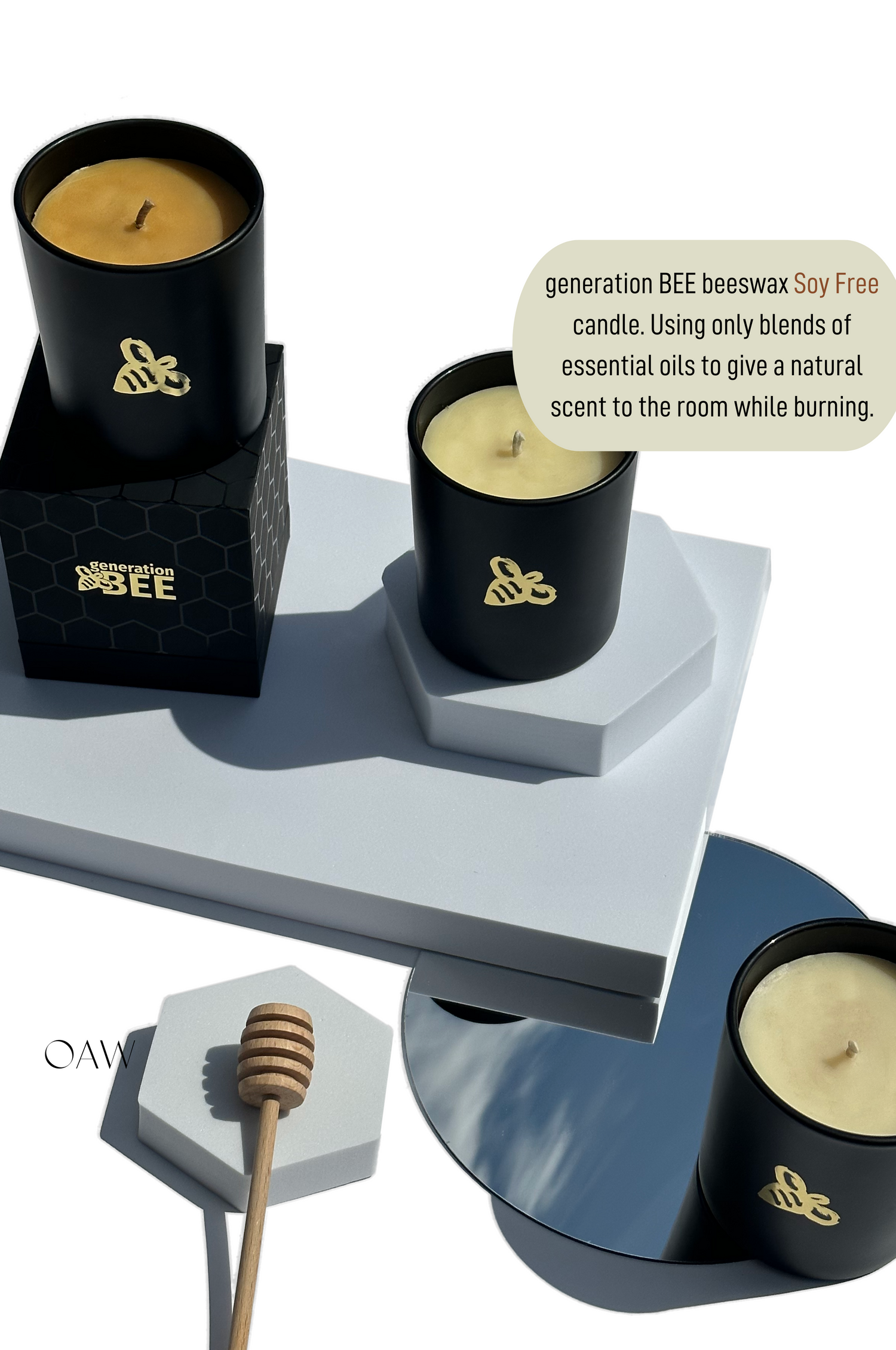Pure BeesWax Candle