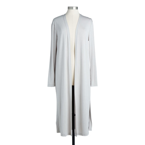 Bamboo Long Cardigan Pebble S/M - Hair With A Cause   Oncology Boutique     