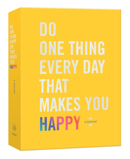 Do One Thing Every Day That Makes You Happy: A Journal - Hair With A Cause   Oncology Boutique     