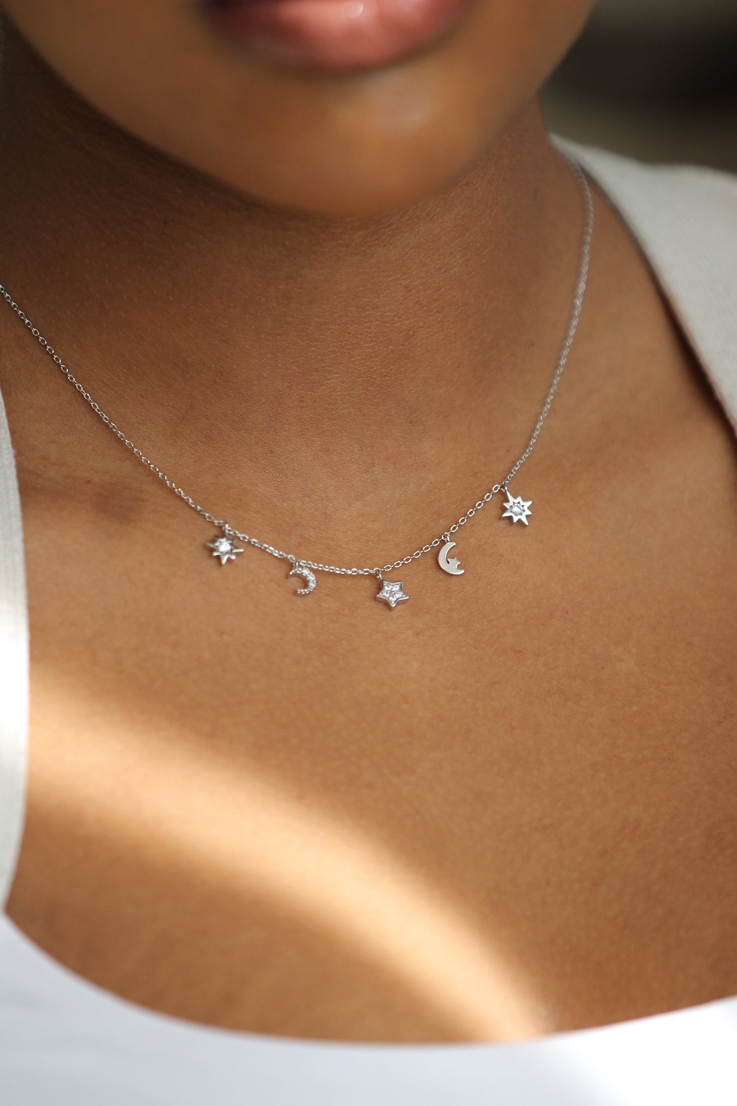 Star Moon Necklace