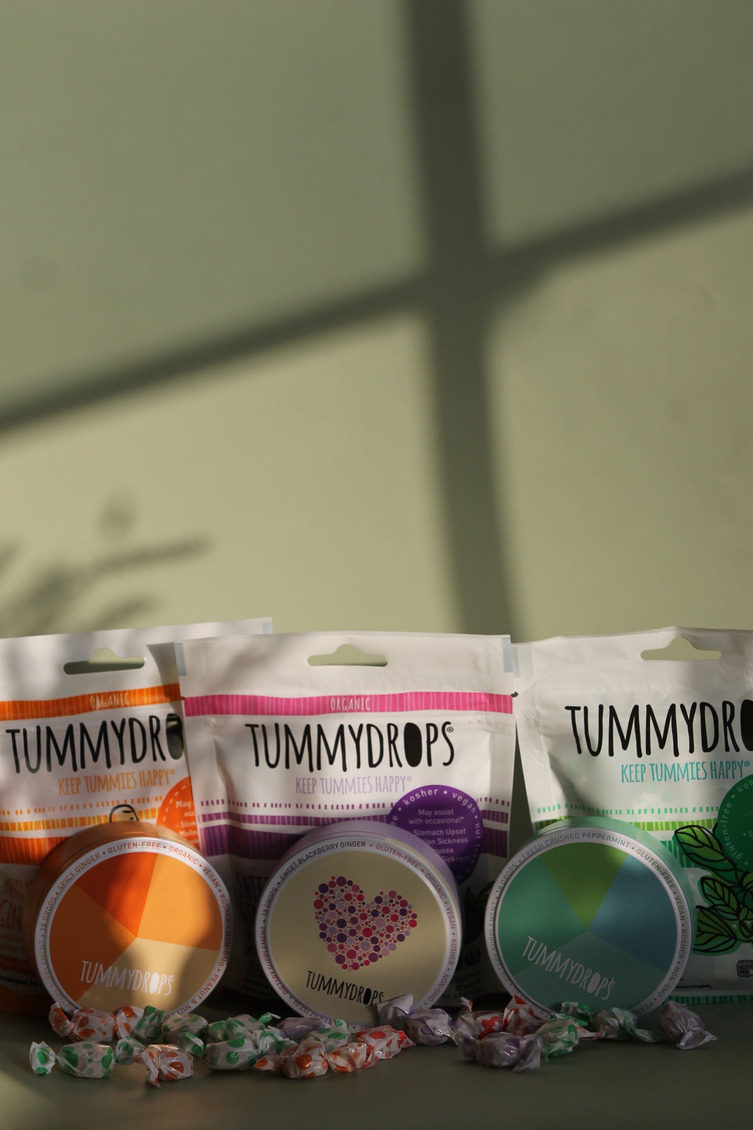 Náuseas/malestar estomacal TummyDrops - ¡Múltiples sabores disponibles!