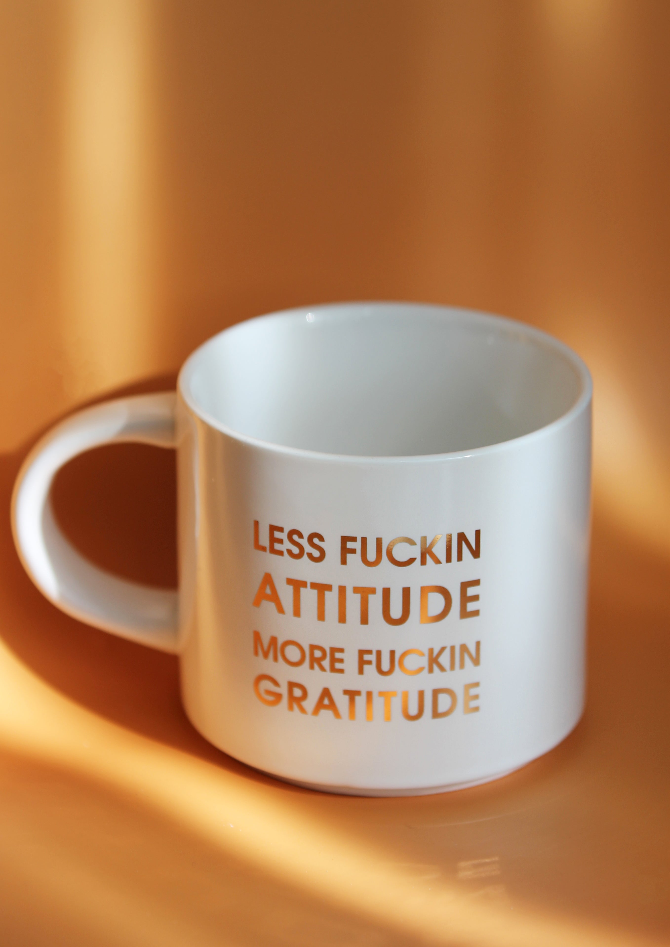 Less Attitude Mug