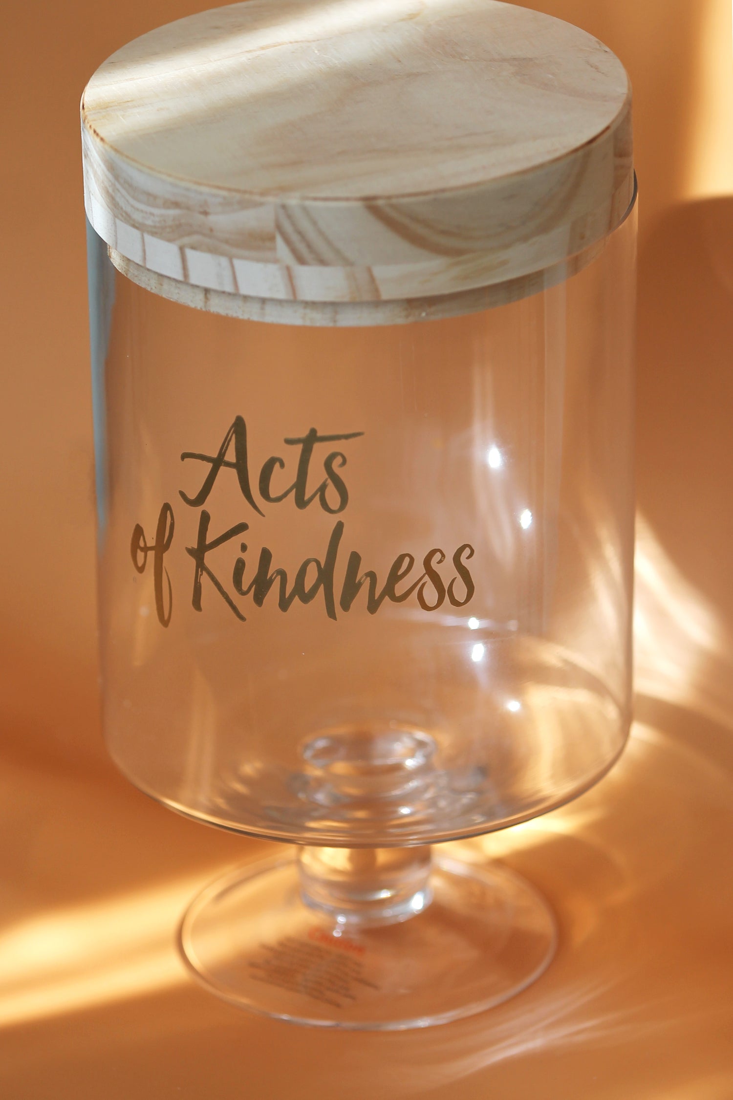 Acts of Kindness Glass Jar