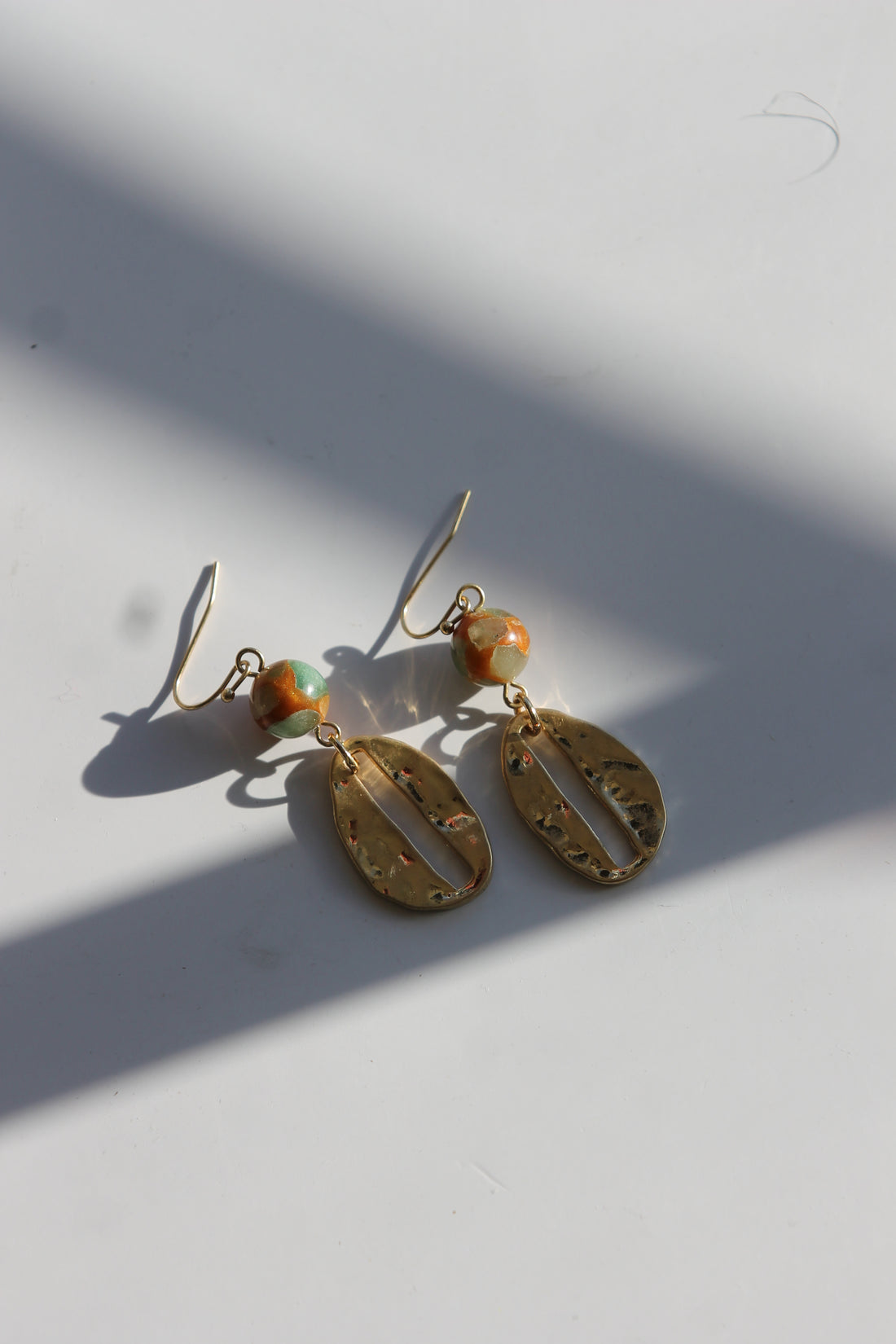 Seashell Gold Earrings