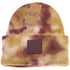 Tie Dye Beanie w/ Rubber Patch- Multiple Colors Available - Hair With A Cause   Oncology Boutique     