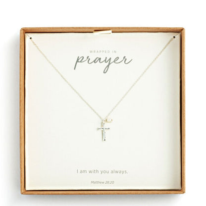 Dainty Prayer Necklace - Hair With A Cause   Oncology Boutique     