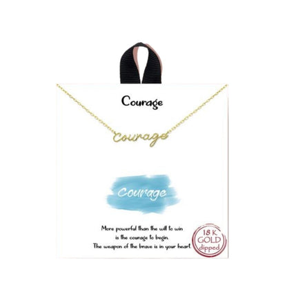 Courage Necklace - Hair With A Cause   Oncology Boutique     