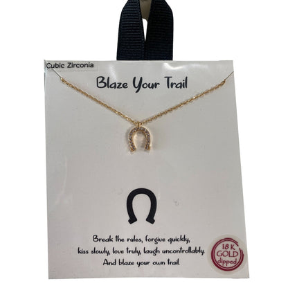 Blaze Your Trail Necklace - Hair With A Cause   Oncology Boutique     