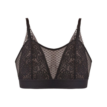 MAGGIE LACE BRALETTE Black - Hair With A Cause   Oncology Boutique     