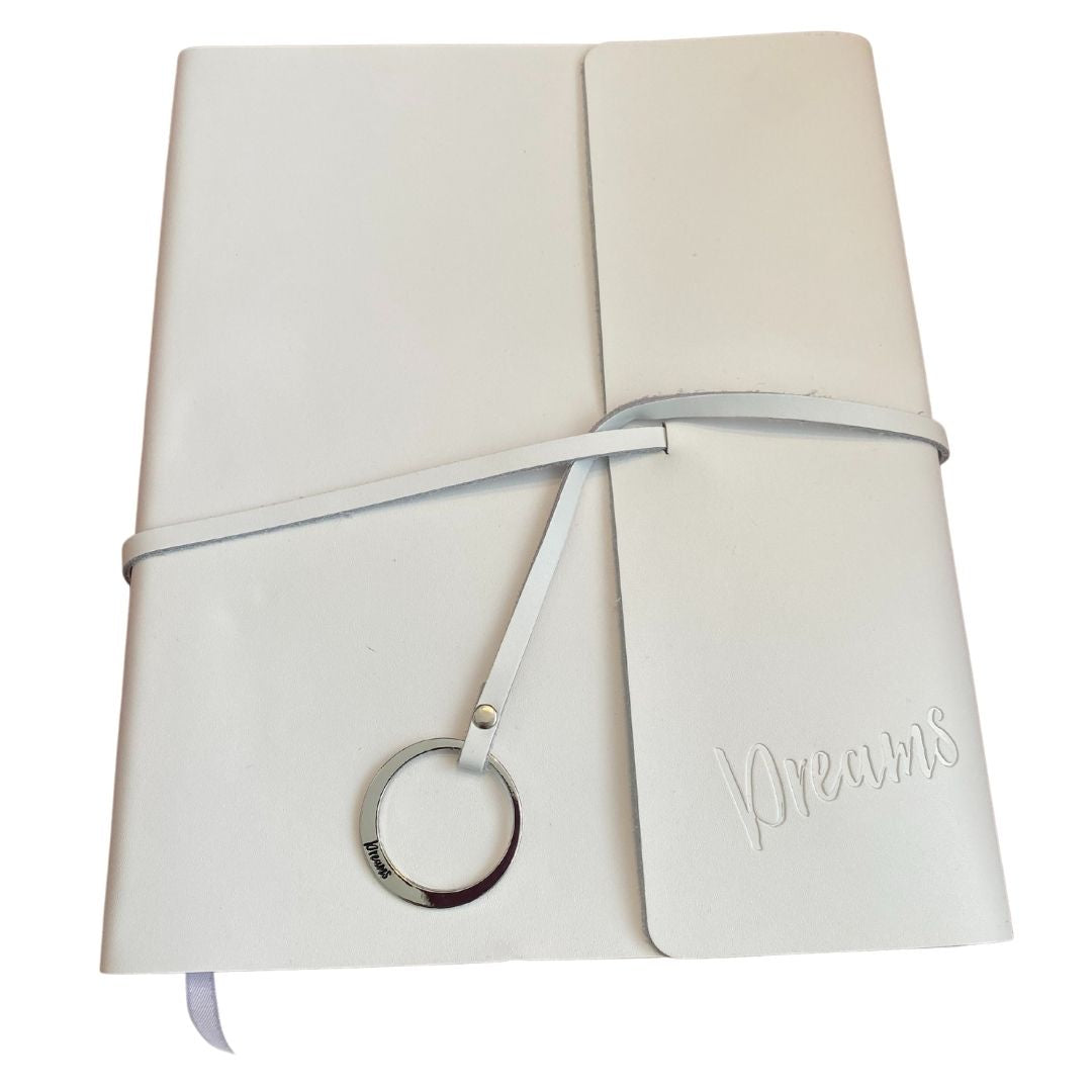 Dreams Leather Bound Journal - Hair With A Cause   Oncology Boutique     