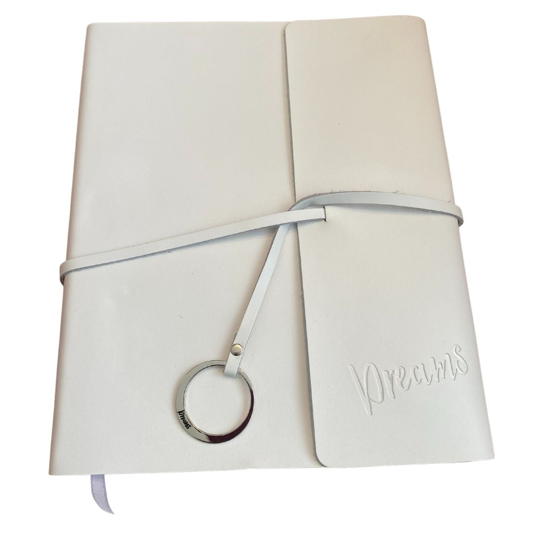 Dreams Leather Bound Journal - Hair With A Cause   Oncology Boutique