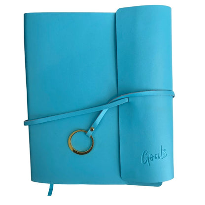Goals Leather Bound Journal - Hair With A Cause   Oncology Boutique     