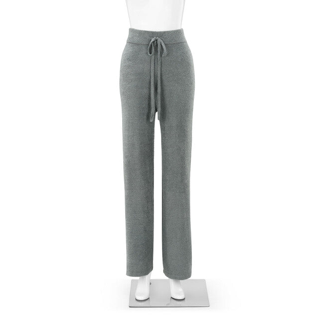 Gray Cozy Knit Pants - Hair With A Cause   Oncology Boutique     