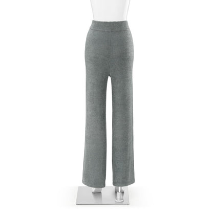 Gray Cozy Knit Pants - Hair With A Cause   Oncology Boutique     