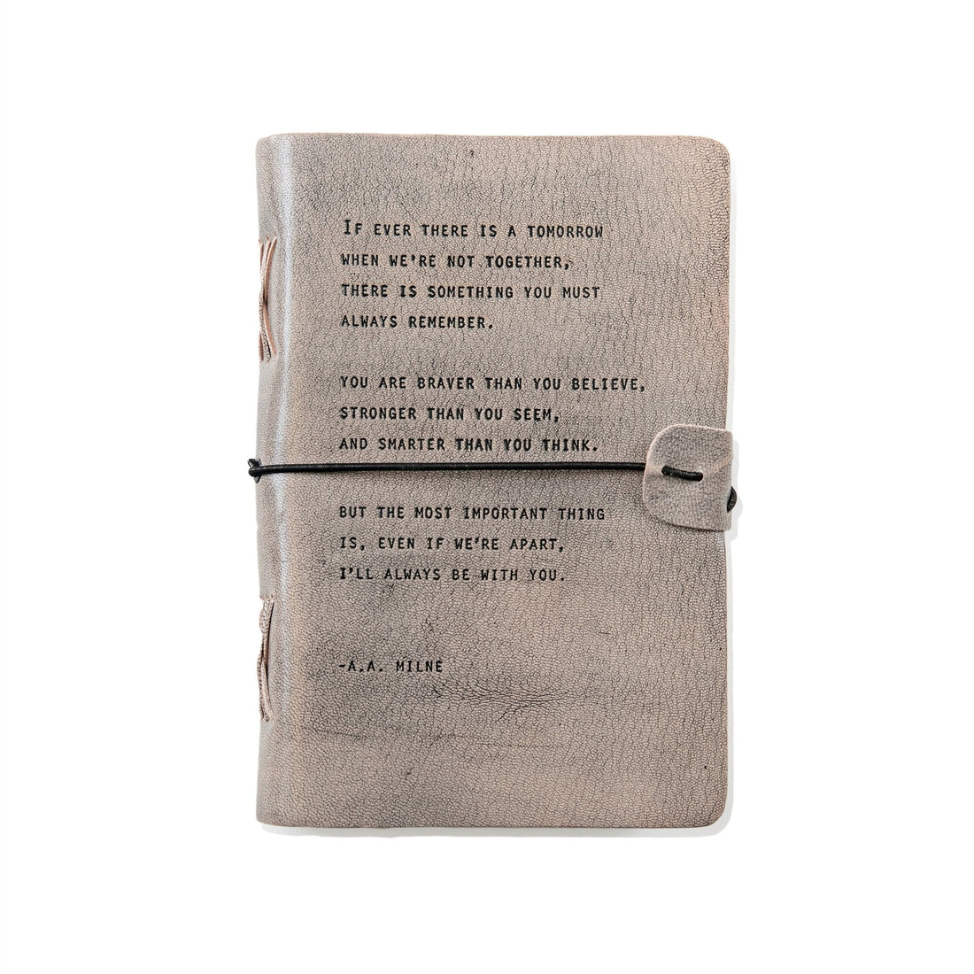 Milne Leather Journal - Hair With A Cause   Oncology Boutique